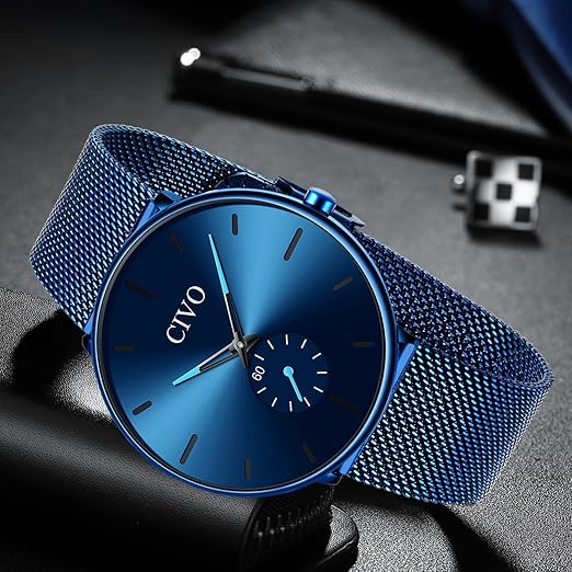 RELOJ AZUL